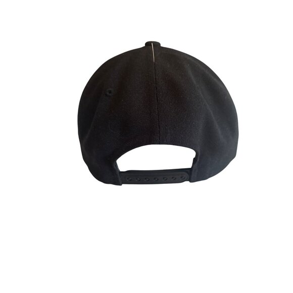 Cavity Colors Monster Club Black Snapback Hat 80% Acrylic 20% Wool Adjustable Fi - Picture 3 of 6